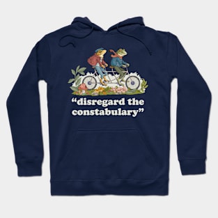 Frolicsome Frogs: Cottagecore Adventure Hoodie